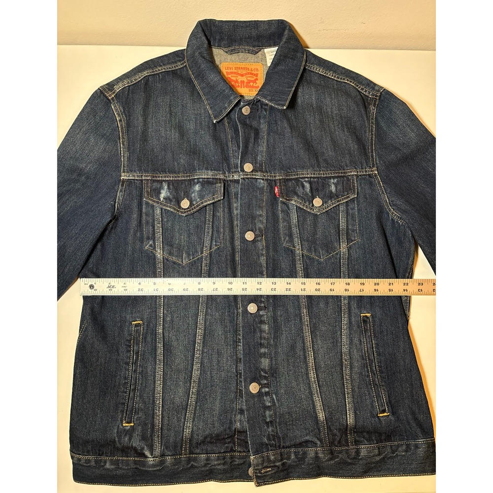 Levis's Men's Classic Denim Trucker Jacket | 2XL - Picture 5 of 9